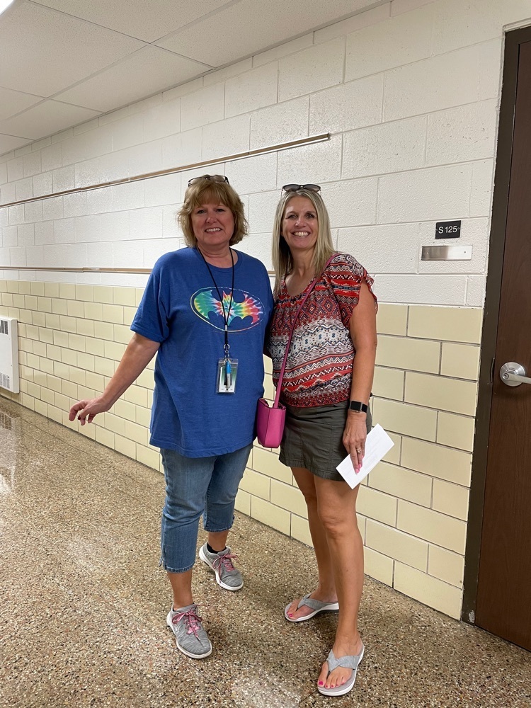teachers in hallway 
