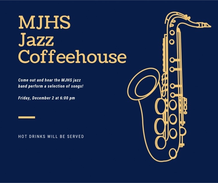 jazz coffeehouse flyer