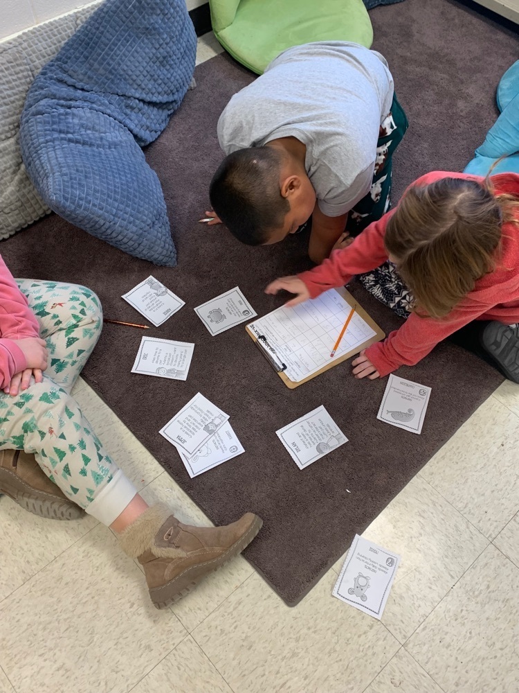 students working 