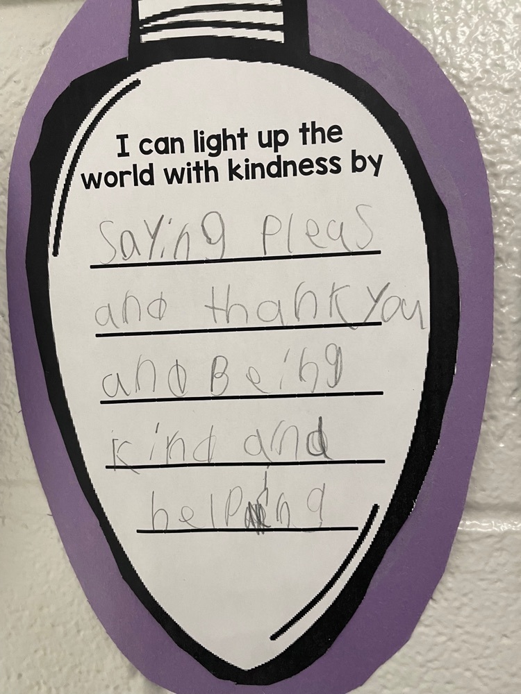 light up the world with kindness 